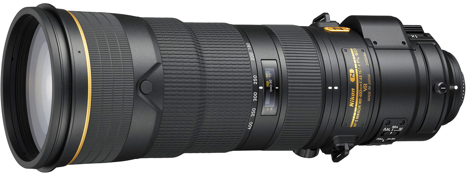 Объектив Nikon AF-S 180-400mm f/4E TC1.4 FL ED VR Nikkor