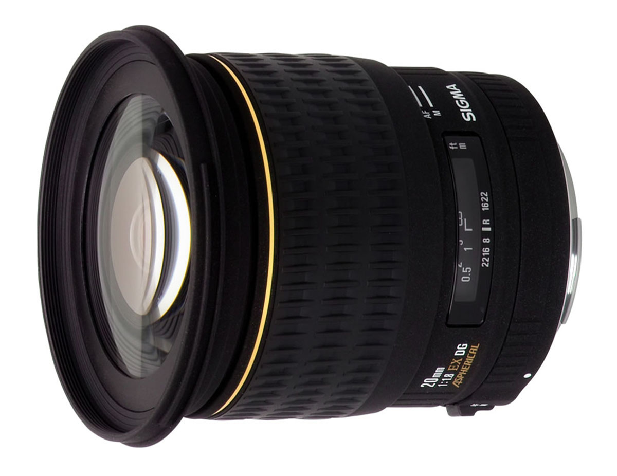 Объектив Sigma 20mm f/1.8 EX DG