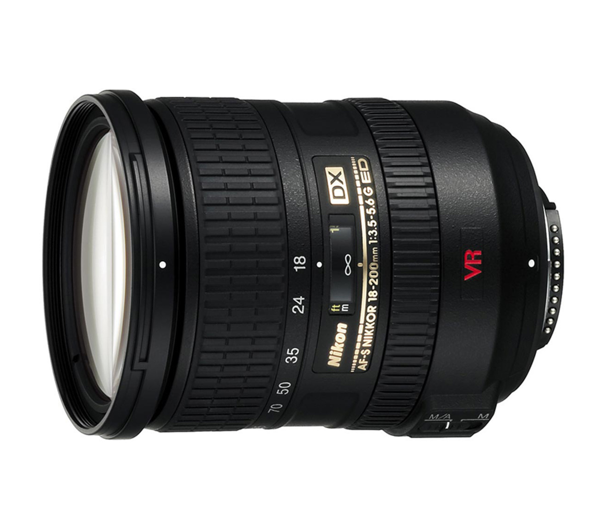 Объектив Nikon AF-S 18-200mm f/3.5-5.6G IF-ED DX VR Zoom-Nikkor